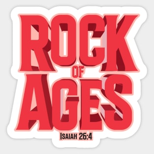 Rock of Ages Sticker